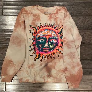 heartbreak weather tie dye hoodie
